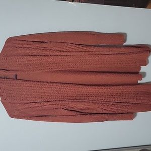 Torrid orange cardigan